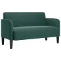 Sofá Loveseat verde oscuro 109 cm terciopelo by , Sofas - Ref: Foro24-4100589, Price: 184,37 €, Discount: %