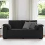 Sofá Loveseat Terciopelo Negro 140 cm by , Sofas - Ref: Foro24-4105272, Price: 243,63 €, Discount: %