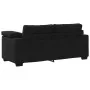 Sofá Loveseat Terciopelo Negro 140 cm by , Sofas - Ref: Foro24-4105272, Price: 243,63 €, Discount: %