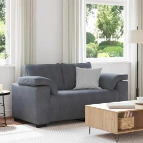 Sofá Loveseat gris oscuro 120 cm terciopelo von , Sofas - Ref: Foro24-4105258, Preis: 216,77 €, Rabatt: %