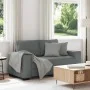 Sofá de 2 plazas de tela gris oscuro 120 cm von , Sofas - Ref: Foro24-4105157, Preis: 209,09 €, Rabatt: %