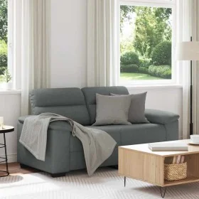 Sofá de 2 plazas de tela gris oscuro 120 cm von , Sofas - Ref: Foro24-4105298, Preis: 216,77 €, Rabatt: %