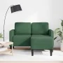 Sofá de 2 plazas con chaise longue en forma de L verde 125 cm von , Sofas - Ref: Foro24-4107081, Preis: 237,04 €, Rabatt: %