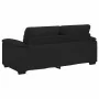 Sofá 2 plazas Tela Negro 140 cm by , Sofas - Ref: Foro24-4105309, Price: 227,60 €, Discount: %