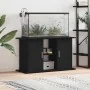 Soporte para acuario de madera de roble negro 101x41x58 cm by , Aquarium supports - Ref: Foro24-862153, Price: 100,53 €, Disc...