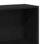 Estantería de 4 niveles de roble negro 80x24x143 cm by , Bookcases and shelves - Ref: Foro24-862002, Price: 80,61 €, Discount: %