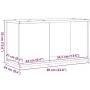Mueble de TV de madera de roble negro 60x24x32 cm de , Muebles TV - Ref: Foro24-862077, Precio: 30,33 €, Descuento: %
