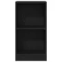 Estantería de madera de roble negro 40x24x76 cm von , Bücherregale und Regale - Ref: Foro24-862000, Preis: 40,87 €, Rabatt: %