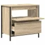 Mueble de baño con lavabo y cajones roble Sonoma 60x34,5x60 cm de , Tocadores de baño - Ref: Foro24-861883, Precio: 65,53 €, ...