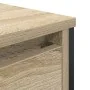 Mueble de baño con lavabo y cajones roble Sonoma 60x34,5x60 cm de , Tocadores de baño - Ref: Foro24-861883, Precio: 65,53 €, ...