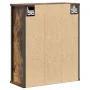 Mueble de baño de pared con espejo roble ahumado 50x21x60 cm de , Tocadores de baño - Ref: Foro24-861904, Precio: 62,06 €, De...