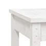 Banco de jardín madera maciza pino blanco 109x44x45 cm de vidaXL, Bancos de jardín - Ref: Foro24-824005, Precio: 70,08 €, Des...