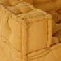 Puf modular de tela amarillo 70x70x54 by , Cushions for chairs and sofas - Ref: Foro24-4019037, Price: 145,70 €, Discount: %