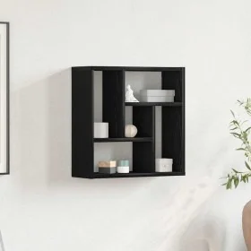Estante de pared de madera ingeniería roble negro 45x16x45 cm von , Regale und Regale - Ref: Foro24-862511, Preis: 32,28 €, R...