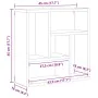 Estante de pared de madera ingeniería roble negro 45x16x45 cm de , Estantes y estanterías - Ref: Foro24-862511, Precio: 32,26...