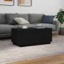 Mesa de centro con luces LED roble negro 90x50x40 cm by , Coffee table - Ref: Foro24-862260, Price: 91,61 €, Discount: %