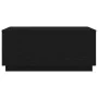 Mesa de centro con luces LED roble negro 90x50x40 cm by , Coffee table - Ref: Foro24-862260, Price: 91,61 €, Discount: %