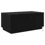 Mesa de centro con luces LED roble negro 90x50x40 cm by , Coffee table - Ref: Foro24-862260, Price: 91,61 €, Discount: %