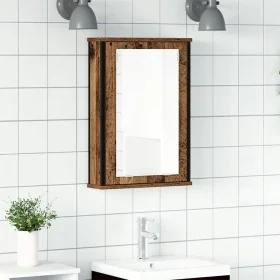 Mueble de baño con espejo de madera antigua 42x12x60 cm von , Badezimmerwaschtische - Ref: Foro24-862229, Preis: 47,29 €, Rab...