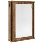 Mueble de baño con espejo de madera antigua 42x12x60 cm de , Tocadores de baño - Ref: Foro24-862229, Precio: 47,64 €, Descuen...