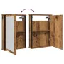 Mueble de baño con espejo de madera antigua 42x12x60 cm de , Tocadores de baño - Ref: Foro24-862229, Precio: 47,64 €, Descuen...