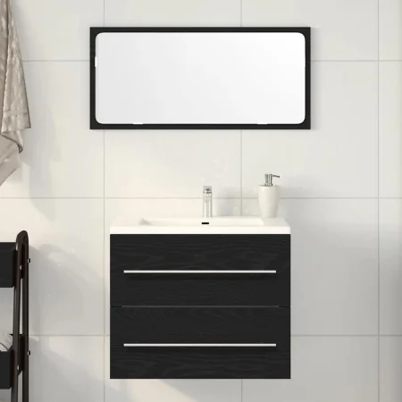 Mueble de baño para lavabo de roble negro 60x38,5x48 cm von , Badezimmermöbel - Ref: Foro24-862028, Preis: 68,61 €, Rabatt: %