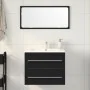 Mueble de baño para lavabo de roble negro 60x38,5x48 cm von , Badezimmermöbel - Ref: Foro24-862028, Preis: 68,61 €, Rabatt: %