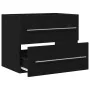 Mueble de baño para lavabo de roble negro 60x38,5x48 cm von , Badezimmermöbel - Ref: Foro24-862028, Preis: 68,61 €, Rabatt: %