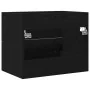 Mueble de baño para lavabo de roble negro 60x38,5x48 cm von , Badezimmermöbel - Ref: Foro24-862028, Preis: 68,61 €, Rabatt: %