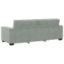 Juego de sofás con cojines 2 piezas terciopelo gris claro von , Sofas - Ref: Foro24-3324700, Preis: 468,42 €, Rabatt: %