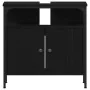 Mueble de baño para lavabo de madera de roble negro 60x30x60 cm by , bathroom vanities - Ref: Foro24-862234, Price: 52,31 €, ...