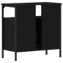 Mueble de baño para lavabo de madera de roble negro 60x30x60 cm by , bathroom vanities - Ref: Foro24-862234, Price: 52,31 €, ...