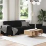 Juego de sofás con cojines 2 piezas tela negro by , Sofas - Ref: Foro24-3324693, Price: 467,07 €, Discount: %