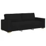 Juego de sofás con cojines 2 piezas tela negro by , Sofas - Ref: Foro24-3324693, Price: 467,07 €, Discount: %