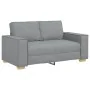 Juego de sofás con cojines 2 piezas tela gris claro by , Sofas - Ref: Foro24-3324691, Price: 467,07 €, Discount: %