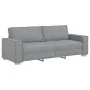 Juego de sofás con cojines 2 piezas tela gris claro by , Sofas - Ref: Foro24-3324691, Price: 467,07 €, Discount: %