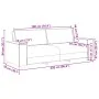 Juego de sofás con cojines 2 piezas tela gris claro by , Sofas - Ref: Foro24-3324691, Price: 467,07 €, Discount: %