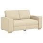 Juego de sofás con cojines 2 piezas tela crema de , Sofás - Ref: Foro24-3324698, Precio: 467,06 €, Descuento: %