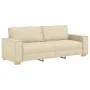 Juego de sofás con cojines 2 piezas tela crema de , Sofás - Ref: Foro24-3324698, Precio: 467,06 €, Descuento: %