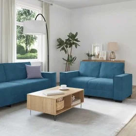 Juego de sofás con cojines 2 piezas terciopelo azul von , Sofas - Ref: Foro24-3324709, Preis: 474,73 €, Rabatt: %