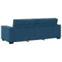 Juego de sofás con cojines 2 piezas terciopelo azul by , Sofas - Ref: Foro24-3324709, Price: 474,73 €, Discount: %