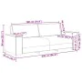Juego de sofás con cojines 2 piezas terciopelo azul by , Sofas - Ref: Foro24-3324709, Price: 474,73 €, Discount: %