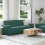 Juego de sofás con cojines 2 piezas terciopelo verde oscuro by , Sofas - Ref: Foro24-3324702, Price: 460,45 €, Discount: %