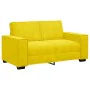 Juego de sofás con cojines 3 piezas terciopelo amarillo by , Sofas - Ref: Foro24-3324624, Price: 610,32 €, Discount: %
