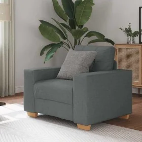 Sillón de tela gris oscuro 60 cm by , Sofas - Ref: Foro24-4105059, Price: 159,36 €, Discount: %