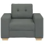 Sillón de tela gris oscuro 60 cm by , Sofas - Ref: Foro24-4105059, Price: 159,33 €, Discount: %