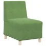 Sillón sofá verde claro 55 cm terciopelo by , Sofas - Ref: Foro24-4108482, Price: 118,71 €, Discount: %