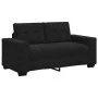 Sofá Loveseat Terciopelo Negro 120 cm by , Sofas - Ref: Foro24-4105115, Price: 232,16 €, Discount: %