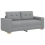 Sofá Loveseat gris claro 140 cm de tela by , Sofas - Ref: Foro24-4105078, Price: 223,25 €, Discount: %