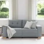 Sofá Loveseat gris claro 140 cm de tela by , Sofas - Ref: Foro24-4105078, Price: 223,25 €, Discount: %